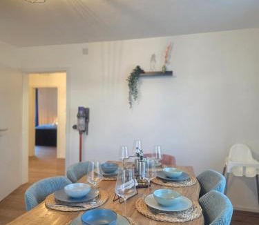 Kippenheim Apartment | Design 3-Zimmer-Apartments I Europapark I Boxspring I Parkplatz