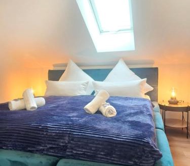 Lahr Apartment | Design-Penthouse I 90qm I Europapark I Boxspring I Parkplatz