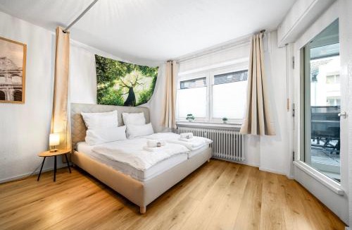 Center/Hamm-Bossendorf Apartment | Design-Wohnung I Balkon I sehr zentral I Küche