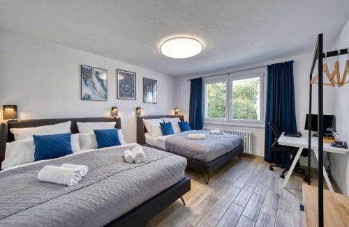 Frauenland Apartment | DND Stadtoase I Park I Workstation I Netflix I Parken I Kaffee I Waschmaschine I Trockner I Xbox