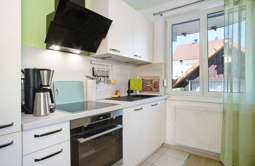 Friedrichshafen Apartment | Dog-Friendly Apartment Haus Rosi with Shared Garden & Wi-Fi