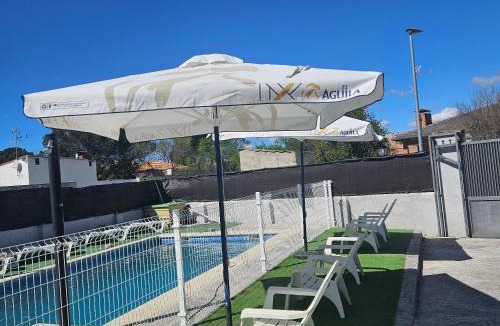 Escalona House | Donde JAVI Chalet con piscina 50 minutos madrid en escalona