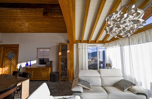 Chandolin-près-Savièse Apartment | Douillet nid D'aigle, vue Panoramique
