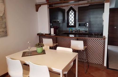 Playa Paraiso Apartment | Duplex with the best view of Adeje Pardise with WIFI, A/A, BBQ.