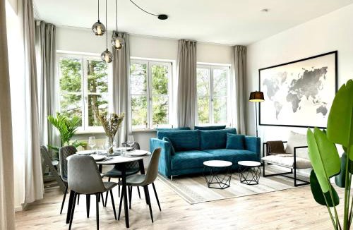 Gersthofen Apartment | E&K living - city central - design apartment - SKY-TV - free parking