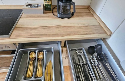 Meppen Apartment | Ecocube Apartment3 Meppen 5pers, Balkon, Küche, Waschmaschine