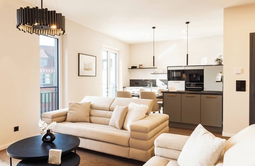Wittenberge Apartment | ELBE.6 – Apartment III | 5-star right on the Elbe