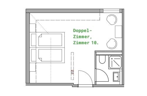 Kalkhorst House | Elme 10 Doppelzimmer
