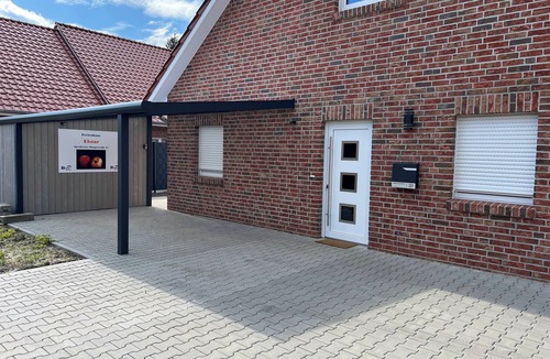 Apeldorn House | "elstar" - Barrierefreies Ferienhaus mit Carport Terrasse Netflix Free Wifi