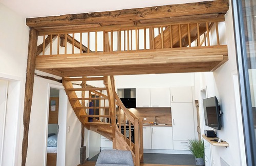 Ohne Apartment | Entrance hall - old farmhouse. Generous. Family time.