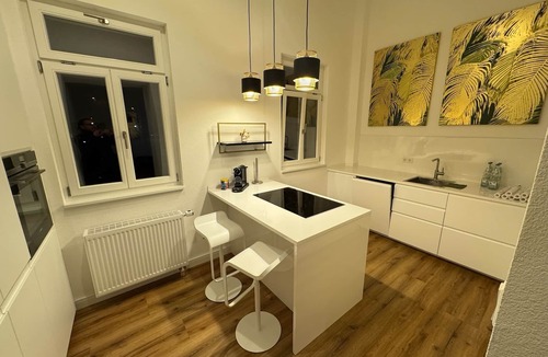 Espasingen Apartment | Espasingen Castle Apartment 2 - luxurious living with sauna in the historic castle