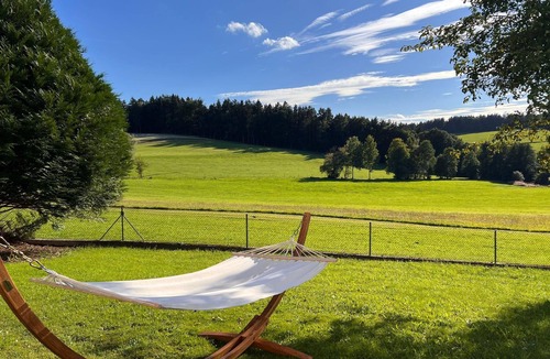Rimbach Apartment | Exclusive 92m2 vacation apartment with access to the terrace and garden - natural idyll on the Hohenbogen