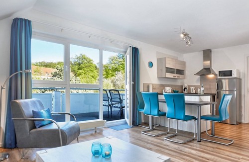 Koserow Apartment | EXCLUSIVE vacation apartment, close to the beach, sauna, whirlpool, partial fireplace, indoor pool