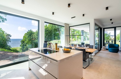 Garz Apartment | Exclusive vacation apartment with lagoon view and wellness on Usedom