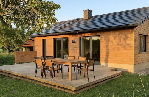 Pepelow House | Exklusives Ferienhaus im Erstbezug mit unverbautem Blick auf das Salzhaff