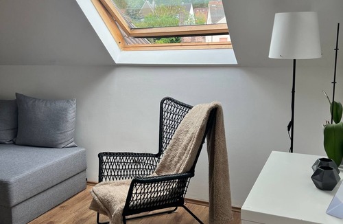 Hagen Apartment | Exquisites Loft mit Schloß Blick