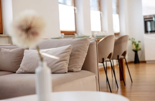 Oberhausen Apartment | Family apartment with foosball table and parking space