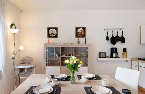 Lalendorf Apartment | Family-Friendly Lake Apartment with Private Garden, Balcony, and Wi-Fi