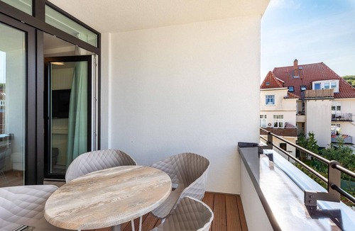 Alt-Travemunde/Ronnau Apartment | Family-friendly apartment with loggia and in-house SPA area included