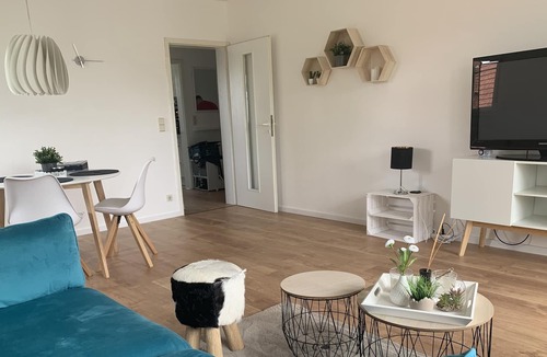 Rheda Apartment | Favorite place in Rheda whole apartment to feel good with balcony 52sqm