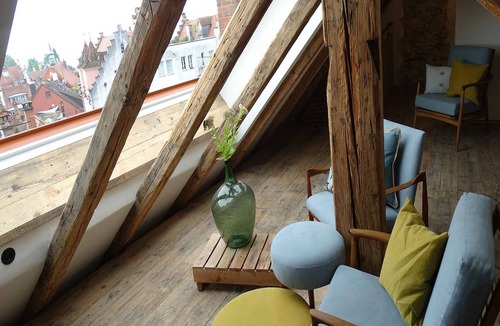 Insel Apartment | Feel-good oasis above the rooftops, 290sqm, max. 10 people