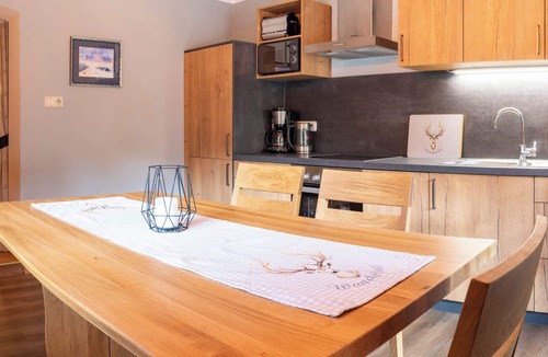 Ramsau bei Berchtesgaden Apartment | Ferienwohnung Watzmann, 2-5 Personen, 75 qm, Dusche/WC, Balkon, TV, Geschirrspüler, 2 Schlafzimmer, Nichtraucher, Südosten