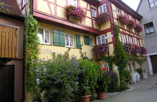 Rothenburg Old Town Apartment | Ferienwohnung mit Terrasse für 1-4 Personen