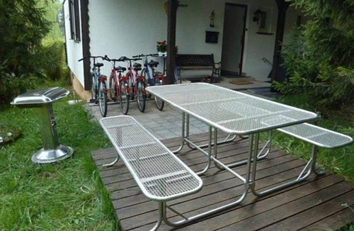 Schwarzenbach House | Ferienhaus 20-e mit Wintergarten und Garage - Ferienhäuser im Feriendorf Weissensee im Allgäu