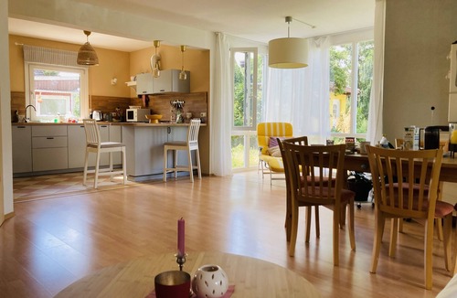 Molschow House | Ferienhaus mit Wasserblick, Ruhig im Grünen