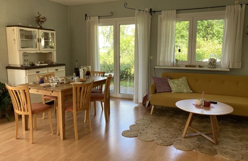 Molschow House | Ferienhaus mit Wasserblick, Ruhig im Grünen