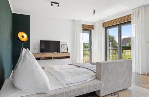 Bertelsdorf Apartment | Ferienhaus-Terrassen-Parkplatz