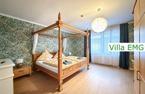 Saerbeck Villa | Ferienhaus Villa EMG Saerbeck nah Münster Riesenbeck Osnabrück mit Pool, Sauna, Garten für Familien Gruppen bis 23 Personen