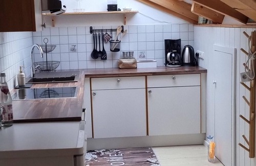 Eck Apartment | Ferienwohnung 43qm mit Balkon für Max. 2 Personen