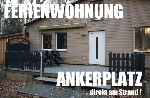 Bakenberg Apartment | Ferienwohnung ANKERPLATZ mit KAMIN direkt am STRAND