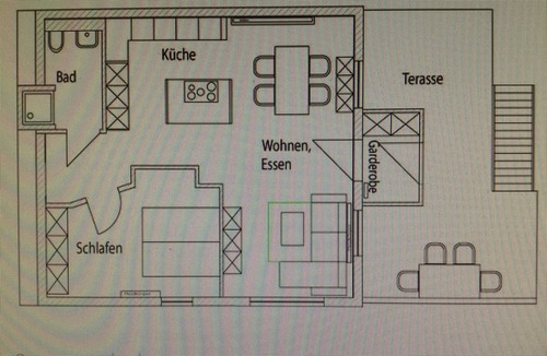 Boebing Apartment | Ferienwohnung/app. für 2 Gäste mit 65m² in Böbing