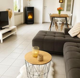 Laer Apartment | Ferienwohnung Dorfblick auf dem Ponyhof