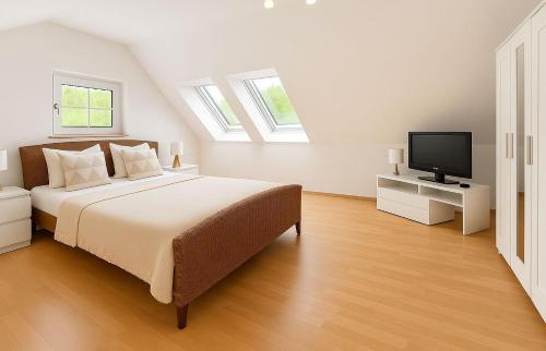 Laer Apartment | Ferienwohnung Dorfblick auf dem Ponyhof