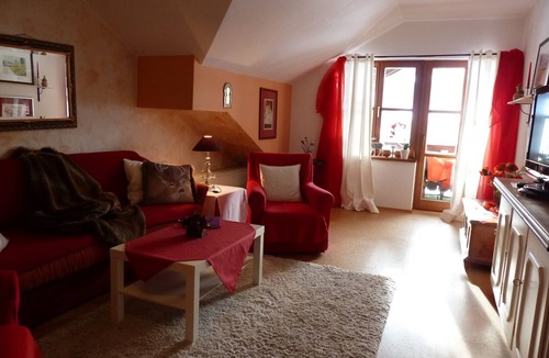 Stanggaß Apartment | Ferienwohnung für 1-4 Pers., ca. 120 qm, 2 Schlafzimmer, Wohnraum, Küche mit Essecke, Balkon nach Süden und Süd-Ost