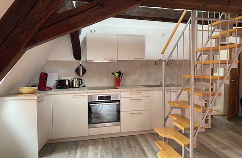 Lauf an der Pegnitz Apartment | Ferienwohnung für 2 Personen Separatem Schlafzimmer