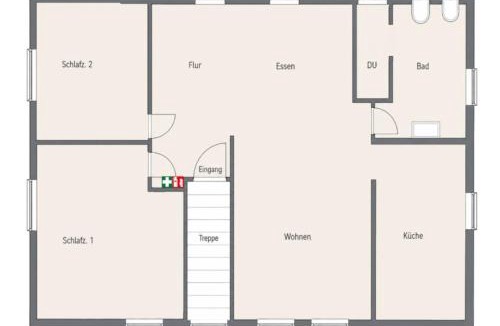 Langeneß Apartment | Ferienwohnung Hafenblick