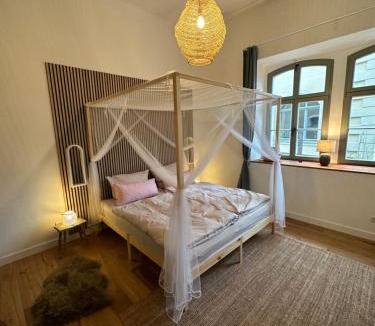 Pirna Apartment | Ferienwohnung Hortensie Rittergut Schloss Zehista Gutshaus