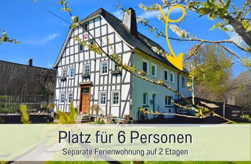 Lennestadt Apartment | Ferienwohnung im Sauerland Hunde willkommen Kamin und Garten am Waldrand Muehls-Sauerland
