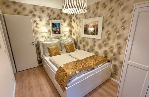 Krippen Apartment | Ferienwohnung Kathy - Moderne, stilvolle Ferienwohnung mit Balkon, Sauna und kostenlosem Parkplatz im schönen Elbsandsteingebirge