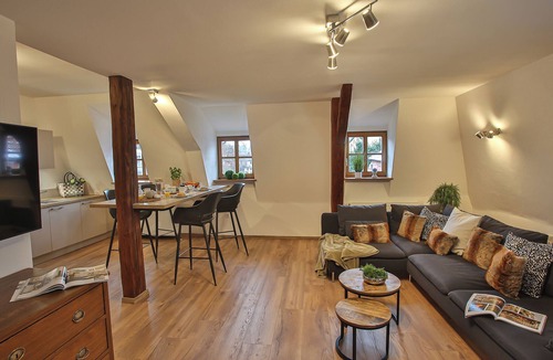Klosterlangheim Apartment | Ferienwohnung Klosterloft mit 3 Schlafzimmer
