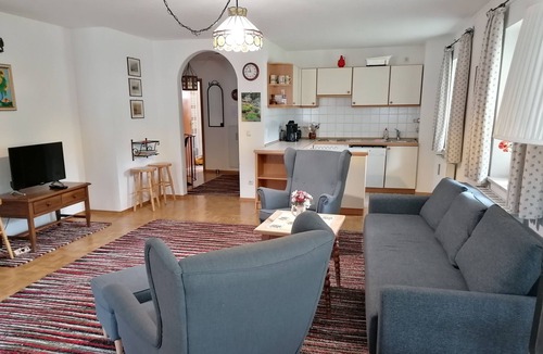 Unterwoessen Apartment | Ferienwohnung Nr. 06, 92 m², 2-6 Personen, 2 Schlafzimmer, Wohnküche, Kabel-TV, Terrasse