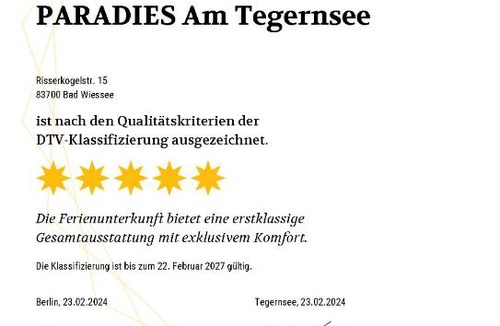 Bad Wiessee Apartment | Ferienwohnung PARADIES am Tegernsee