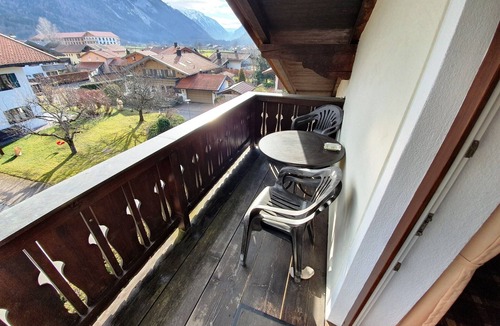Sankt Valentin Apartment | Ferienwohnung Rauschberg Balk., Küche, 1 Schlaf- u. 1 Wohn-/schlafz., max 4 P