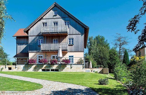 Hinterhermsdorf Apartment | Ferienwohnung "teichstein", 2 Schlafräume - Ferienhaus Winterbergblick