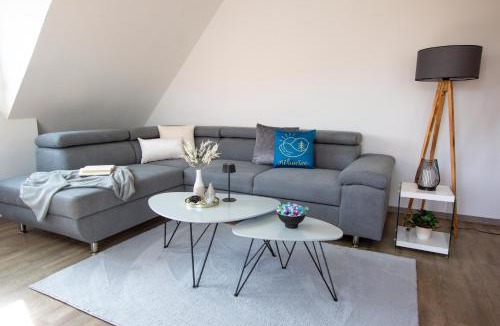 Korbecke Apartment | Ferienwohnungen Möhnesee - zentral, stilvoll und ruhig mit Balkon und Boxspringbetten
