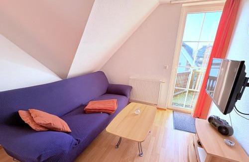 Alt Reddevitz Apartment | Fewo Seelenfrieden 3 - mit Balkon für 4 Personen
